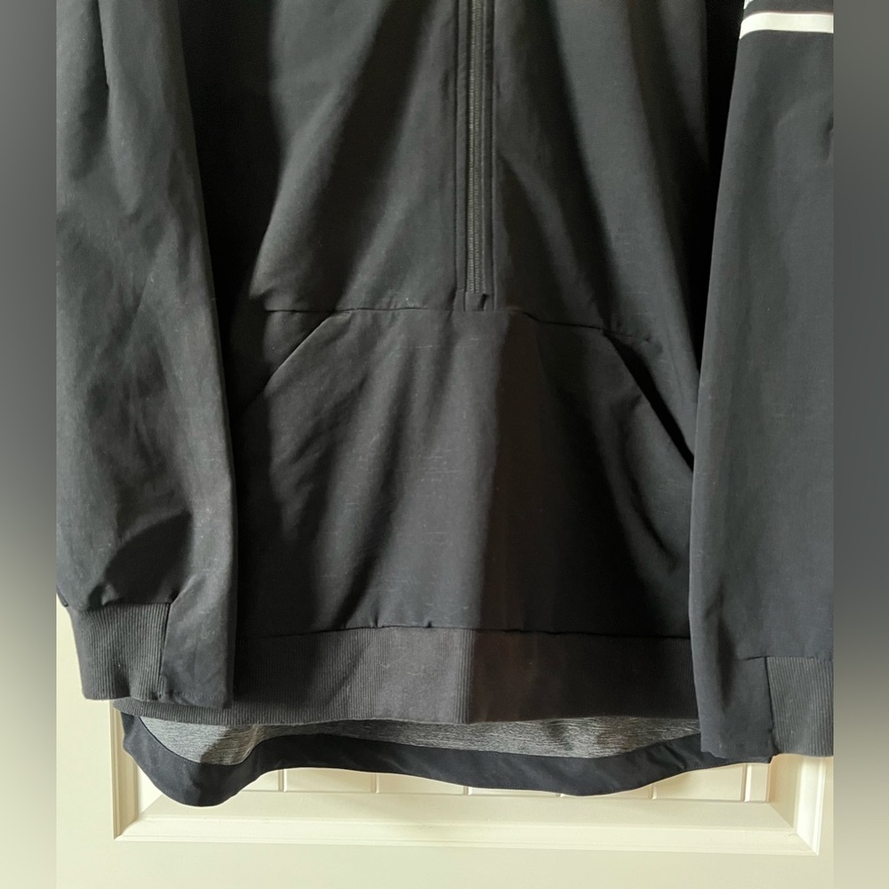 Oklahoma Sooners Basketball Adidas Jacket Zipper Mens Large Univ of Oklahoma - Picture 2 of 8